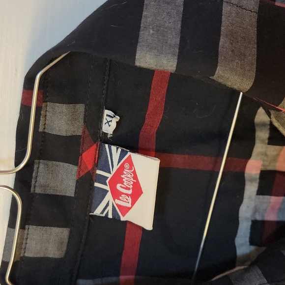 Plaid shirt sleeve casual button down, XL - Picture 3 of 5